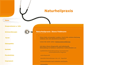 Desktop Screenshot of naturheilpraxis-feldmann.de